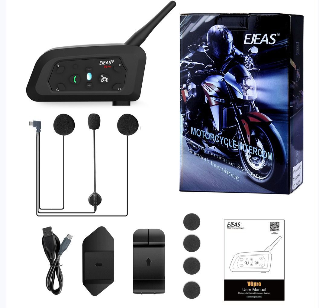 EJEAS V6 PRO PLUS BLUETOOTH INTERCOM