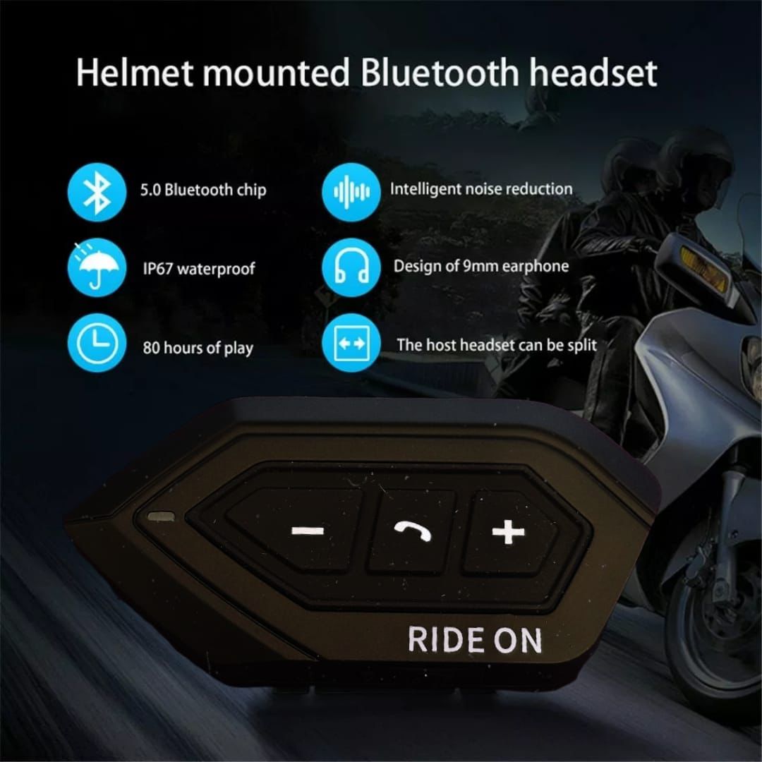 RIDE ON HELMET BLUETOOTH