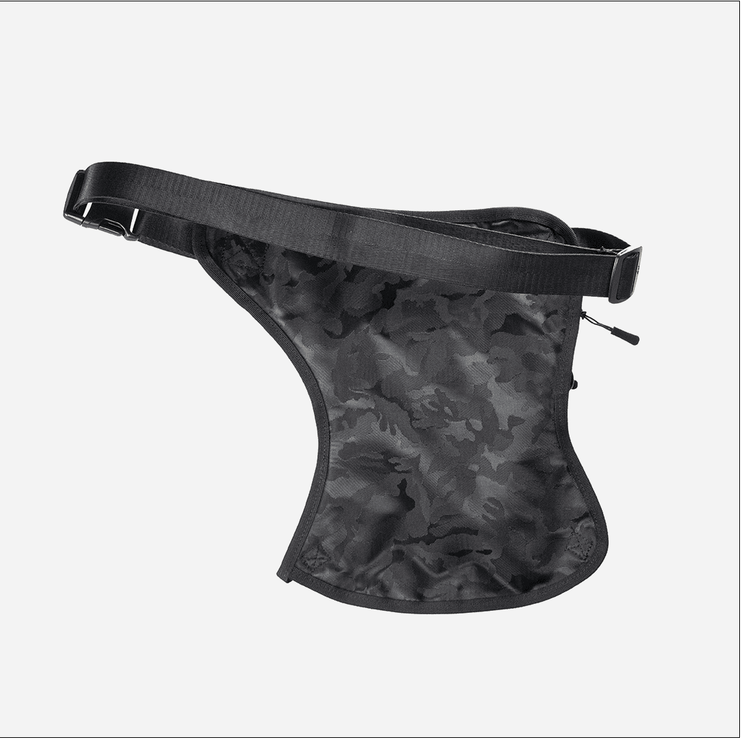 Destination Moto Carbonado Vector Leg Pouch (Black Camo)