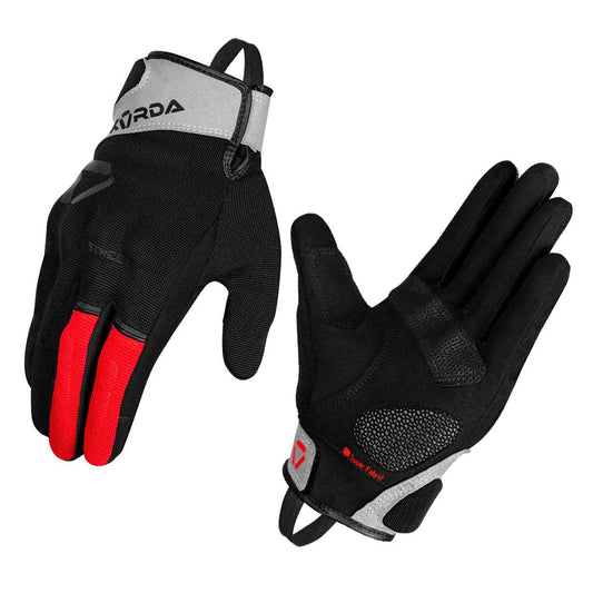 Destination Moto Korda Street 2.0 SF Riding Gloves Red