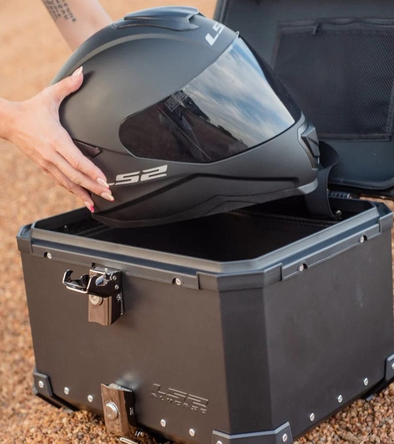 Destination Moto LS2 Aluminum TopBox 45L Black