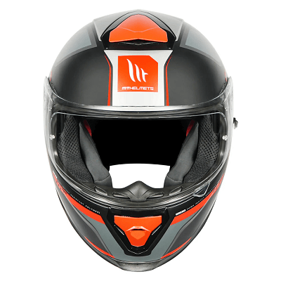 Destination Moto MT THUNDER 3 SV PRO NOVA MATT GREY RED HELMET