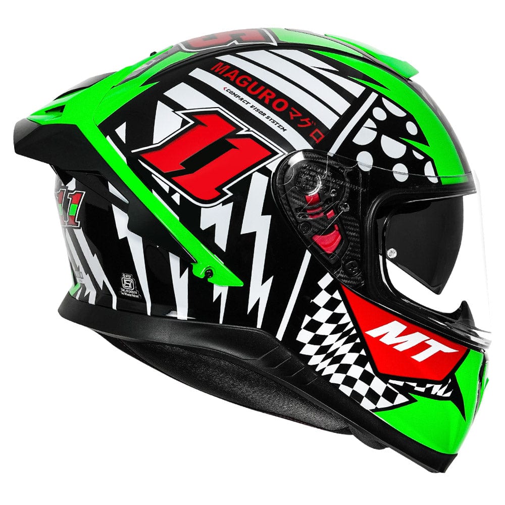 Destination Moto MT Thunder 3 SV Pro Sergio Garcia Helmet