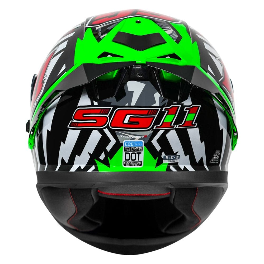 Destination Moto MT Thunder 3 SV Pro Sergio Garcia Helmet