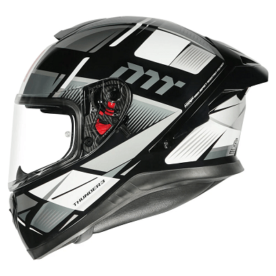 Destination Moto MT THUNDER 3 SV PRO SYNTHEX GLOSS GREY HELMET