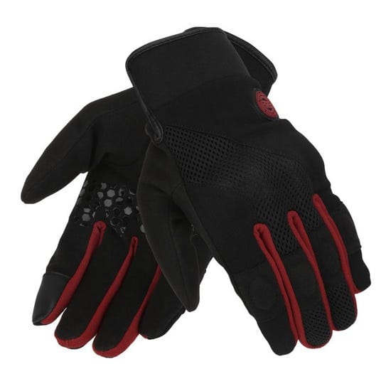 Royal Enfield Street Ace Gloves (Black Red) – Destination Moto