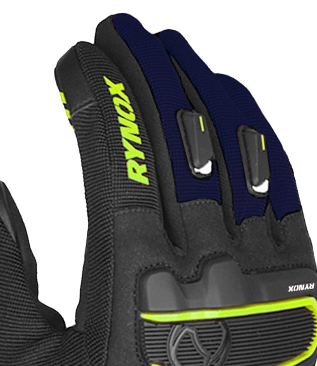 Destination Moto Rynox Helium GT 2 Gloves Black Hi-Viz Green