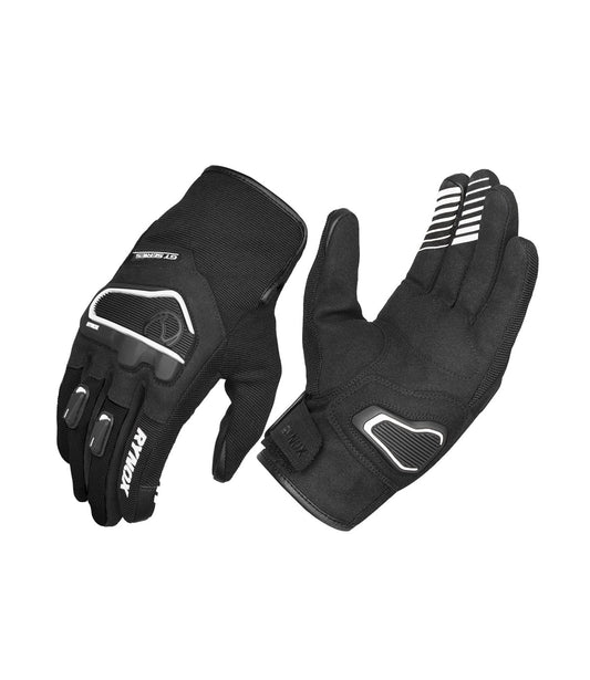 Destination Moto Rynox Helium GT 2 Gloves Black White