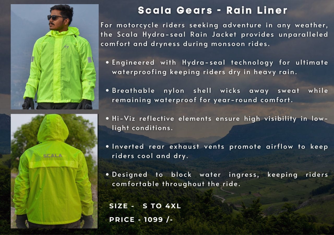 Rain liner for riding jacket on sale