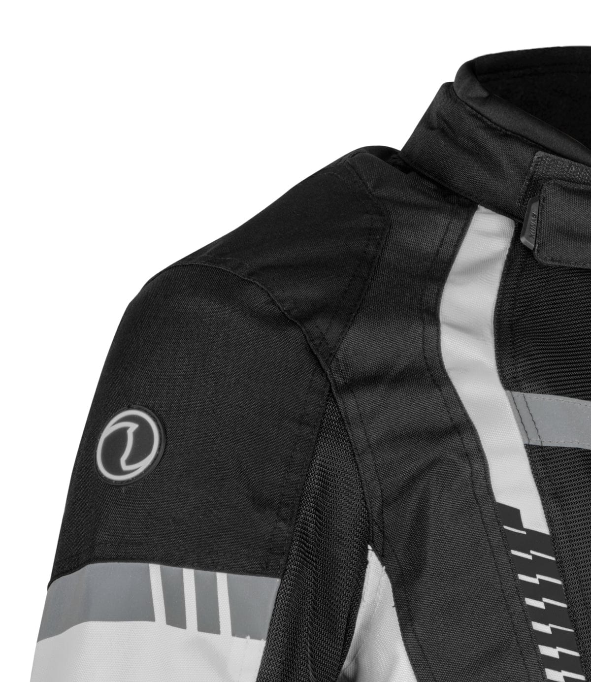 Destination Moto TORNADO PRO 4 JACKET - CE CERTIFIED CLASS A BLACK WHITE