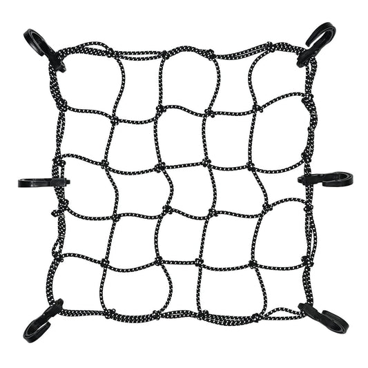 Destination Moto VIATERRA REFLECTIVE BUNGEE TIE DOWN NET (12″ X 12″)