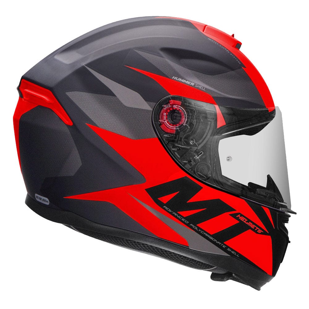 Destination Moto MT HUMMER BRAVE MATT RED HELMET