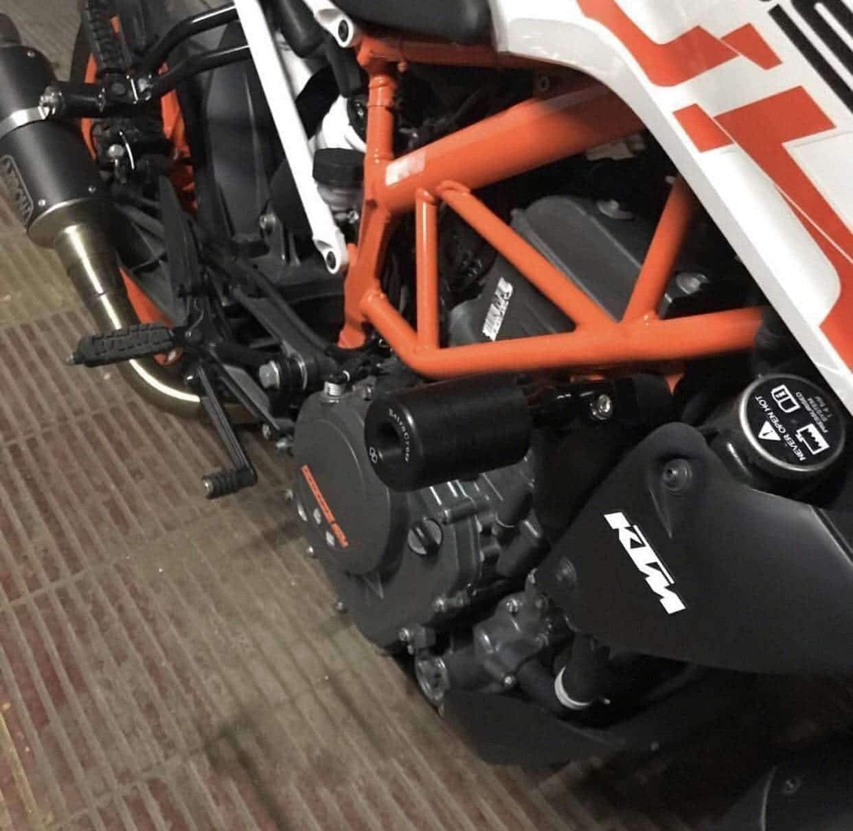 Ktm frame online sliders