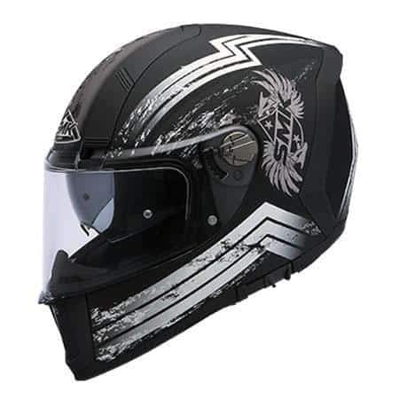 SMK Force Eagle MA261 Matt Black Grey - Destination Moto